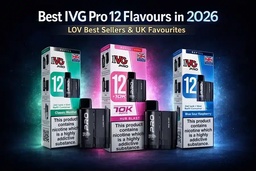 Best IVG Pro 12 Refill Pod Flavours