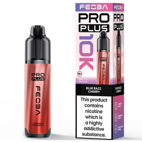 Feoba Pro Plus 10K Prefilled Pod Kit Blue Razz Cherry