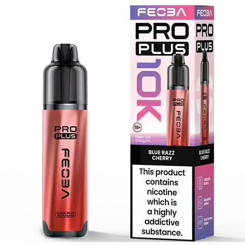 Feoba Pro Plus 10K Prefilled Pod Kit Blue Razz Cherry
