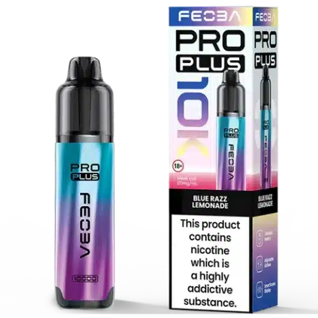 Feoba Pro Plus 10K Prefilled Pod Kit Blue Razz Lemonade