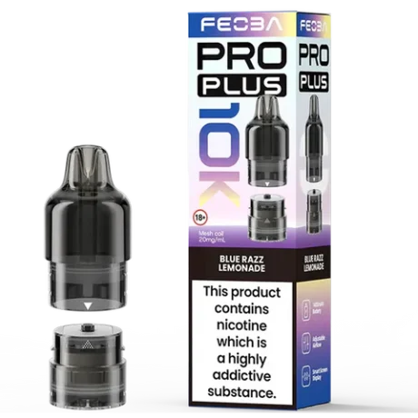 Feoba Pro Plus 10K Prefilled Pods Blue Razz Lemonade
