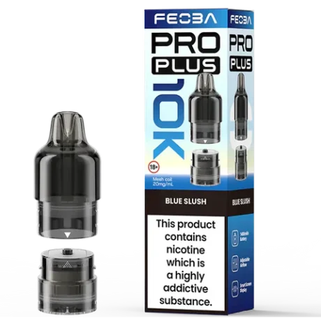 Feoba Pro Plus 10K Prefilled Pods Blue Slush