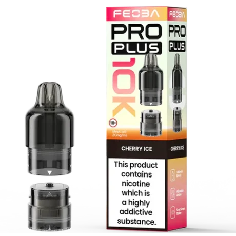 Feoba Pro Plus 10K Prefilled Pods Cherry Ice