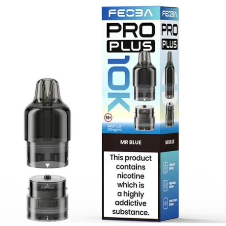 Feoba Pro Plus 10K Prefilled Pods Mr Blue