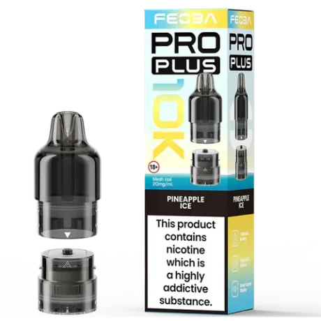 Feoba Pro Plus 10K Prefilled Pods Pineapple Ice