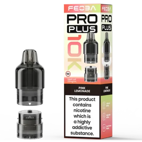Feoba Pro Plus 10K Prefilled Pods Pink Lemonade