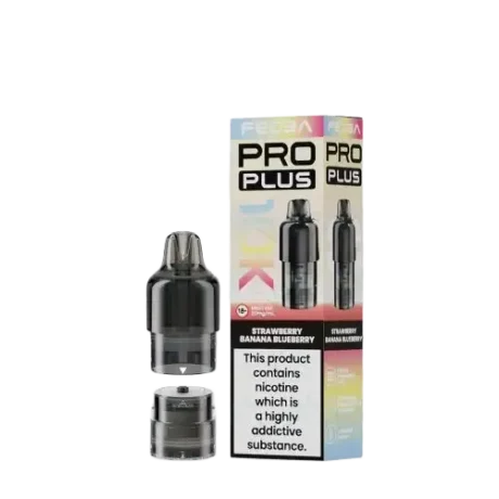 Feoba Pro Plus 10K Prefilled Pods Strawberry Banana Blueberry