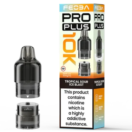 Feoba Pro Plus 10K Prefilled Pods Tropical Sour Ice Blast