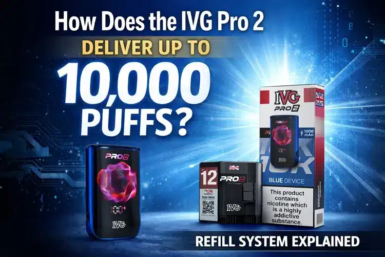 How Does the IVG Pro 2 Deliver Up to 10k Puffs