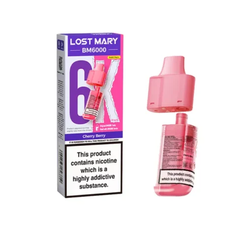 Lost Mary BM6000 Refill Pods Cherry Berry