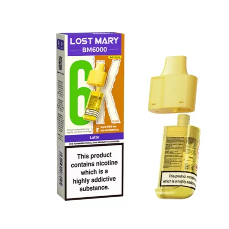 Lost Mary BM6000 Refill Pods Latte