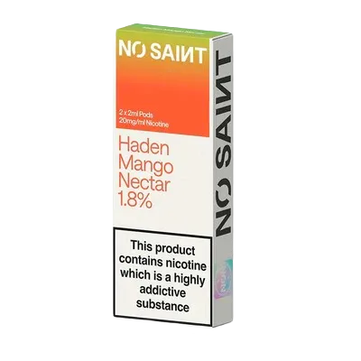 NO SAINT Prefilled Pods Hayden Mango Nectar
