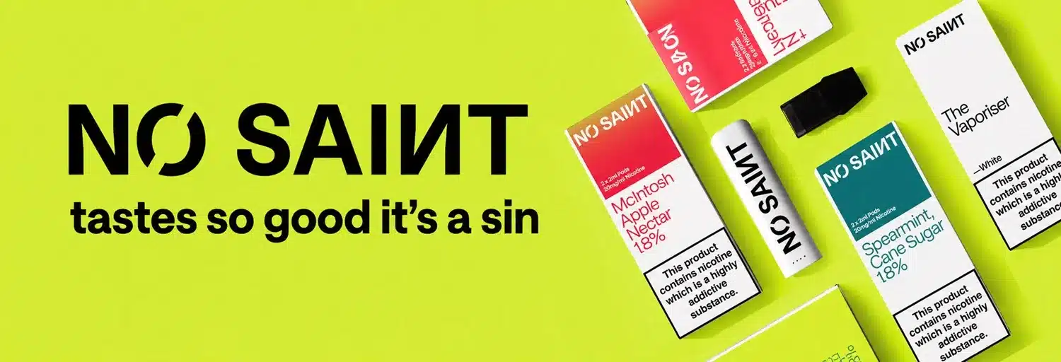 NO Saint Vape Banner