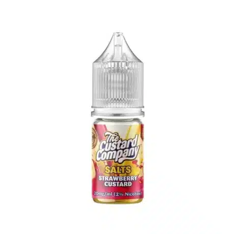 The Custard Company Nic Salts 10ml Strawberry Custard