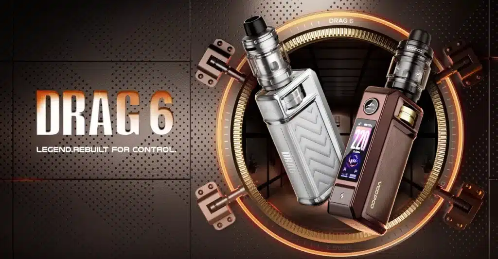 VOOPOO Drag 6 Vape Kit Promo Image