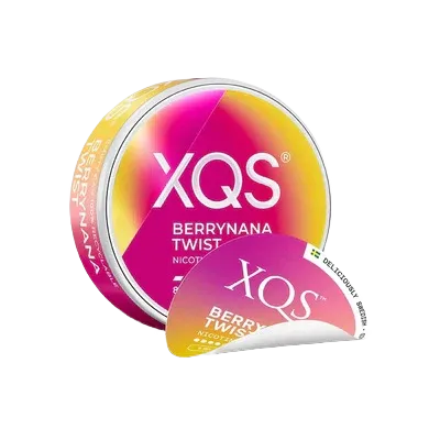 XQS Nicotine Pouches 8mg Berrynana Twist