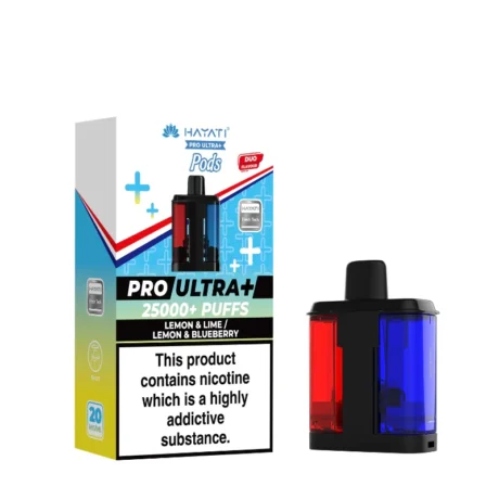 Hayati Pro Ultra Plus 25K Refill Pods Lemon Lime Lemon Blueberry