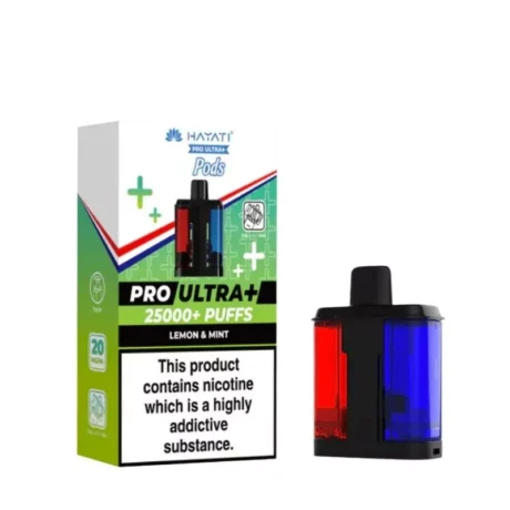 Hayati Pro Ultra Plus 25K Refill Pods Lemon Mint