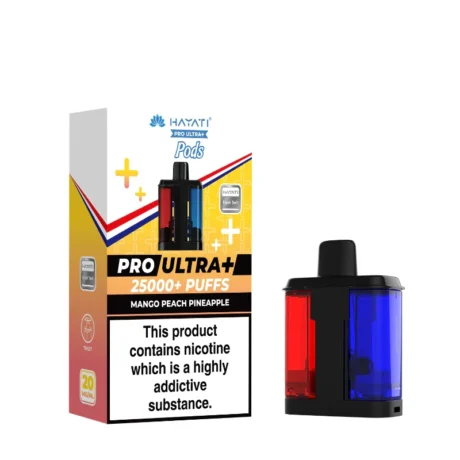 Hayati Pro Ultra Plus 25K Refill Pods Mango Peach Pineapple
