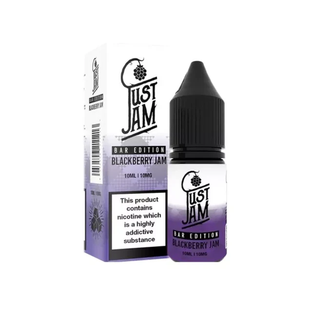 Just Jam Bar Edition Nic Salts 10ml Blackberry Jam
