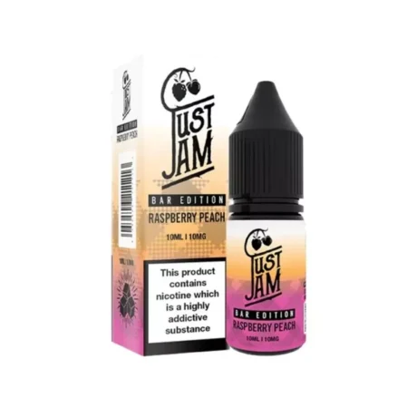 Just Jam Bar Edition Nic Salts 10ml Raspberry Peach