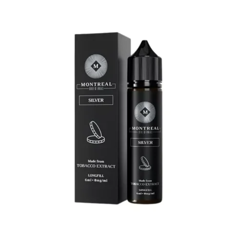 Montreal Original 6ml Longfill E-Liquid Silver