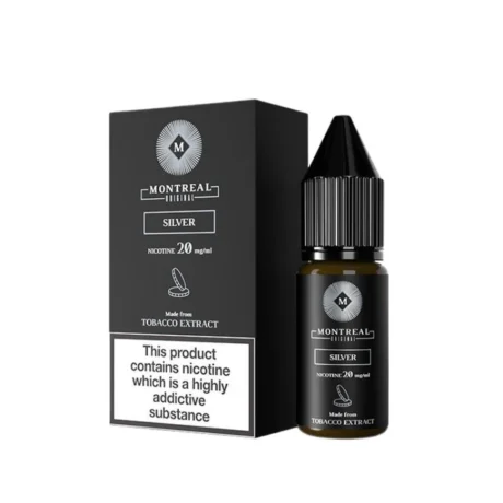 Montreal Original Nic Salts 10ml Silver