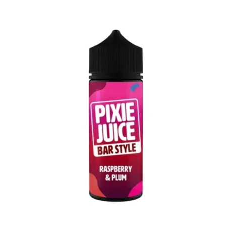 Pixie Juice Bar Style 100ml Shortfill E-Liquid Raspberry & Plum