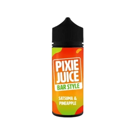 Pixie Juice Bar Style 100ml Shortfill E-Liquid Satsuma & Pineapple
