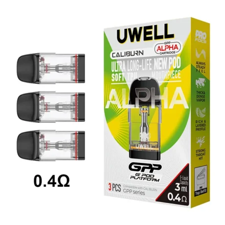 Uwell CALIBURN GPP Alpha Pods 0.4 Top Fill