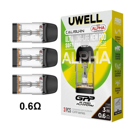 Uwell CALIBURN GPP Alpha Pods 0.6 Top Fill