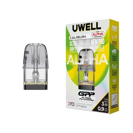 Uwell CALIBURN GPP Alpha Pods 0.9 Side Fill