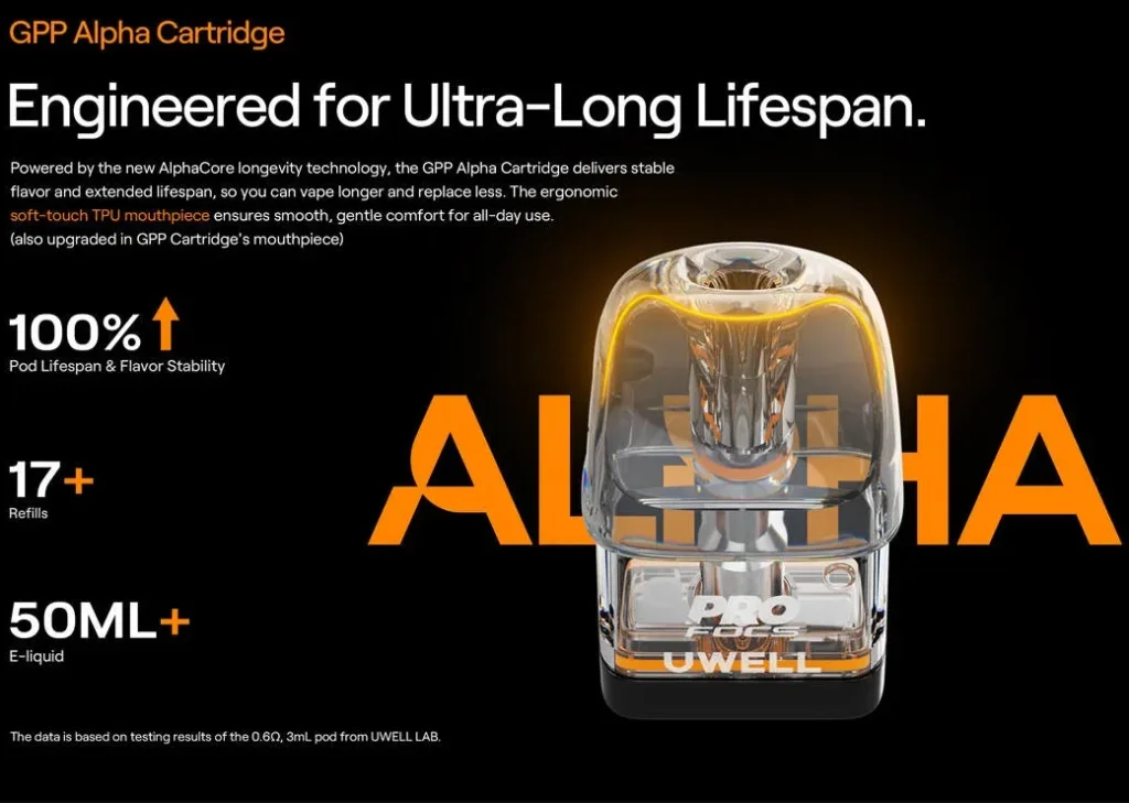 Uwell Caliburn G5 Pod Kit GPP Alpha Cartridge