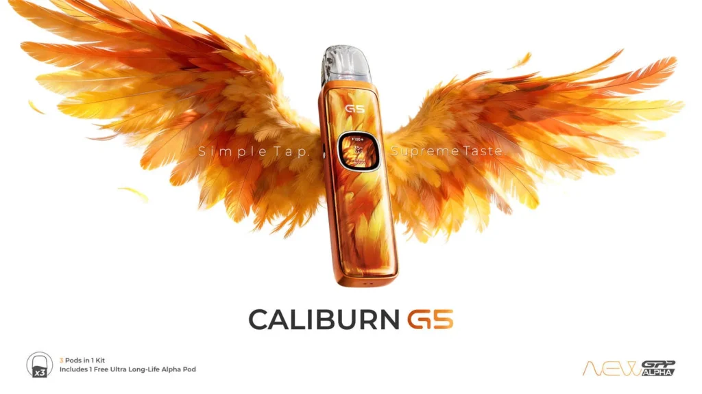 Uwell Caliburn G5 Pod Kit Promo Banner