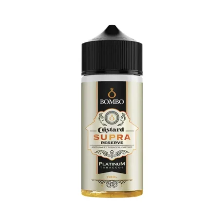 Bombo E-liquid 100ml Shortfill Custard Supra Reserve