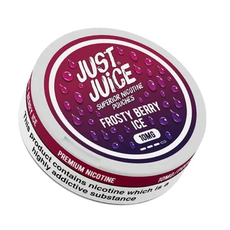 Just Juice Nicotine Pouches Frosty Berry Ice 10mg
