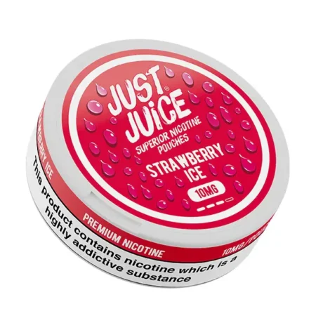 Just Juice Nicotine Pouches Strawberry Ice 10mg