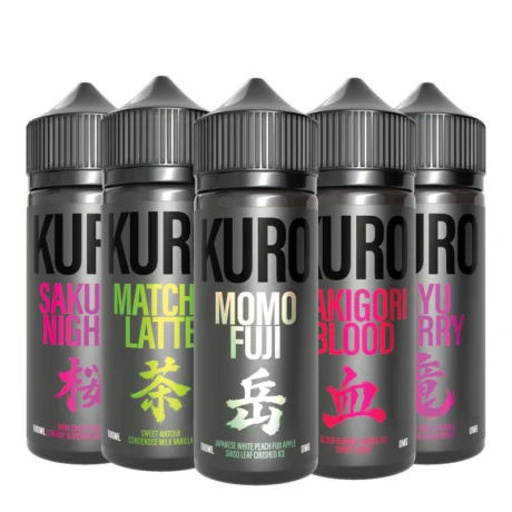 Kuro 100ml Shortfill E-Liquid