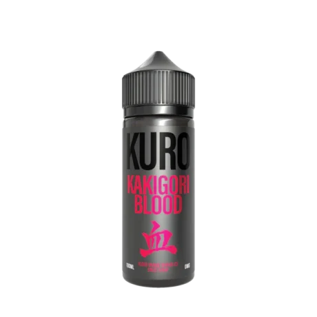 Kuro 100ml Shortfill E-Liquid Kakigori Blood