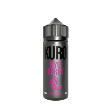 Kuro 100ml Shortfill E-Liquid Ryu Berry
