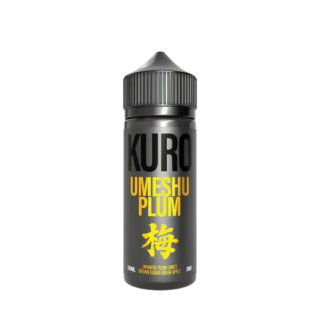 Kuro 100ml Shortfill E-Liquid Umeshu Plum