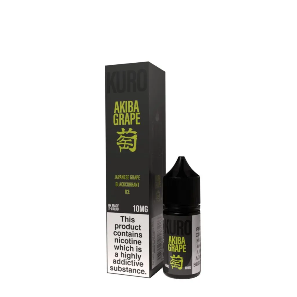Kuro Nic Salts 10ml Akiba Grape