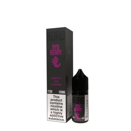 Kuro Nic Salts 10ml Ryu Berry