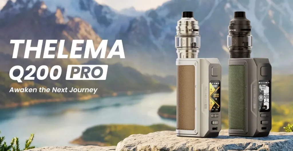 Lost Vape Thelema Q200 Pro Vape Kit Banner Lost Vape Thelema Q200 Pro Vape Kit Banner