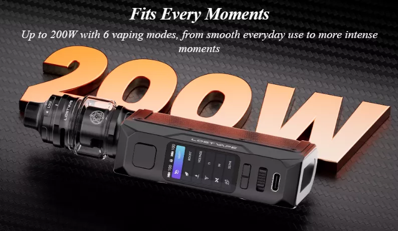 Lost Vape Thelema Q200 Pro Vape Kit Battery Lost Vape Thelema Q200 Pro Vape Kit Battery