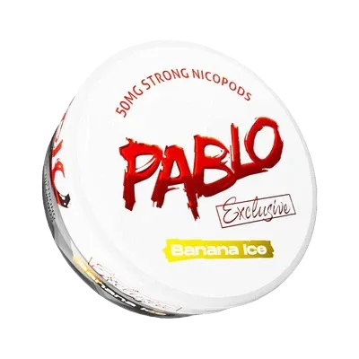 Pablo Exclusive Nicotine Pouches 50mg Banana Ice