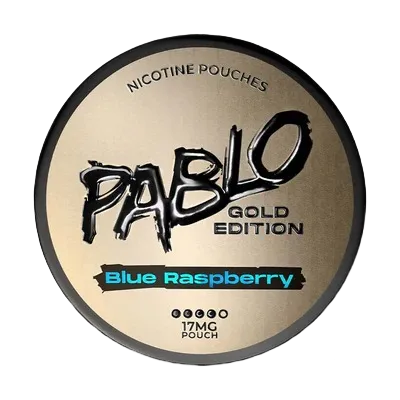 Pablo Gold Edition Nicotine Pouches 17mg Blue Raspberry