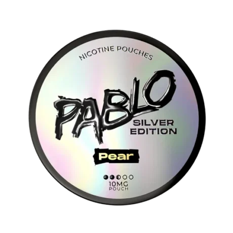 Pablo Silver Edition Nicotine Pouches 10mg Pear