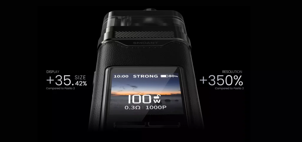 Smoant Pasito 3 Pod Vape Kit 1.3 Inch Screen Smoant Pasito 3 Pod Vape Kit 1.3 Inch Screen