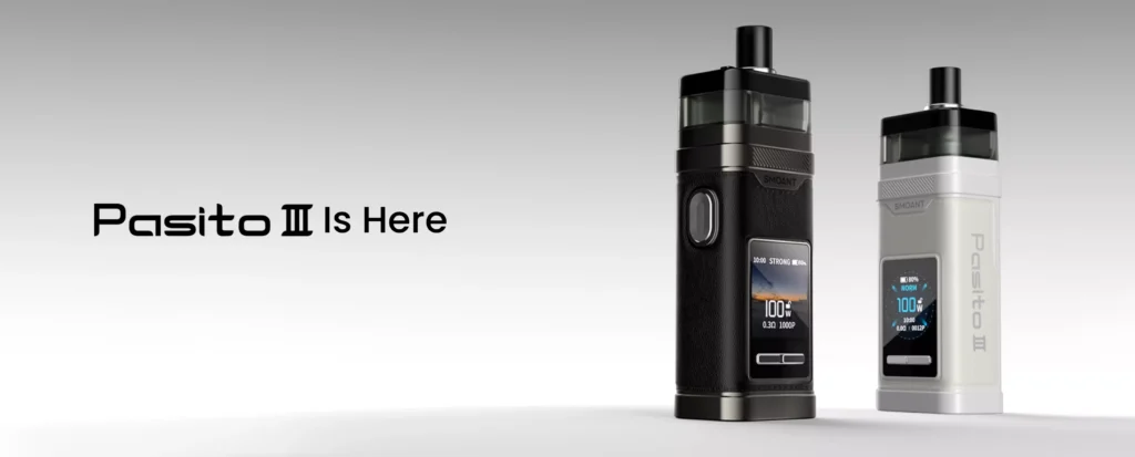 Smoant Pasito 3 Pod Vape Kit Banner Smoant Pasito 3 Pod Vape Kit Banner